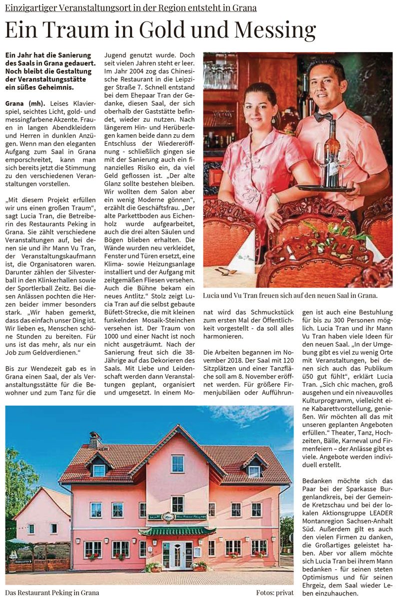 Ein Traum in Gold und Messing Ein Traum in Gold und Messing